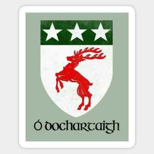 O'Doherty / Irish Vintage Style Crest Coat Of Arms Design Sticker